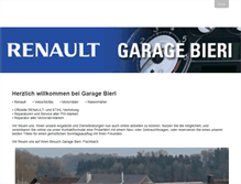 Tablet Screenshot of garage-bieri.ch
